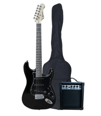 CIPRIANI Pack Guitarra Eléctrica Stratocaster Black