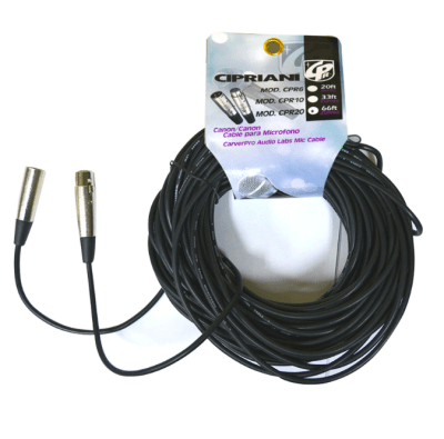 CIPRIANI CPR20 Cable XLR 20 MT