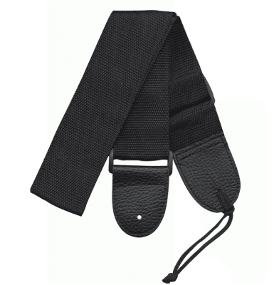 SCORPION CORREA GUITARRA CLÁSICA/ELÉCTRICA NEGRA