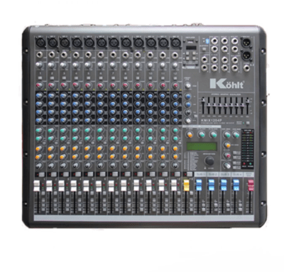 Kohlt KMIX1204P Mezclador Potenciado 12 canales