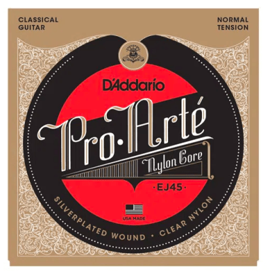 Daddario EJ45 Cuerdas para guitarra clásica