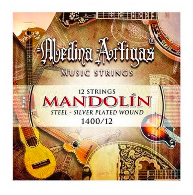 Medina Artigas 1400D12 Cuerdas de Mandolina 12