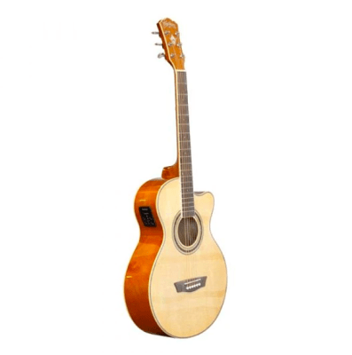 Washburn Ea10-A-U Natural Guitarra Electroacústica