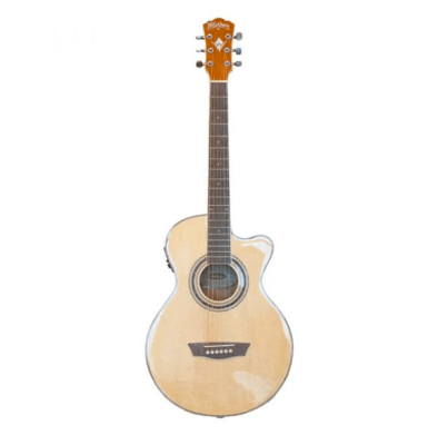 Washburn Ea10-A-U Natural Guitarra Electroacústica
