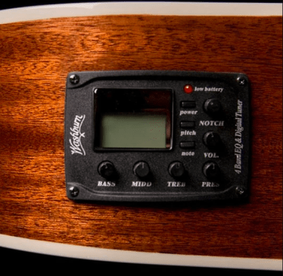 Washburn D7SCE Guitarra Electroacústica cuerdas metalicas