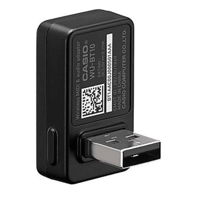 CASIO Wu-Bt10 Adaptador Inalámbrico De Audio Y Midi