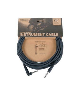 Daddario PW-CGTRA-20 Cable Instrumento Angulado 6 Mts