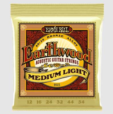Ernie Ball 2003 Cuerdas Guitarra Electroacustica Medium 12-54