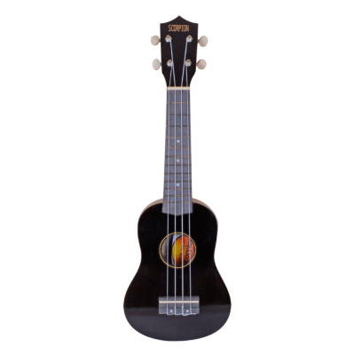 Scorpion SCUK-12S Ukelele Soprano Negro 21