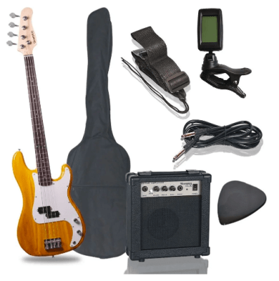 Pack De Bajo Scorpion Psb-200na + Amplificador + Accesorios