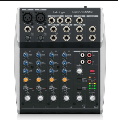 Behringer Xenyx 802S Mezclador Con Interfaz USB