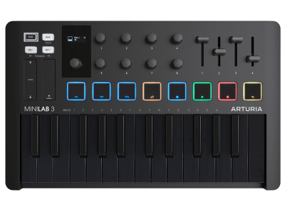 Arturia Minilab 3 Deep Black Controlador MIDI