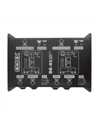 COXX CXX200X Caja directa pasiva doble