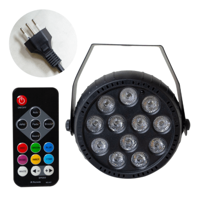 CARVERPRO PL5S12 Foco Par Led rgb 12x1.5W