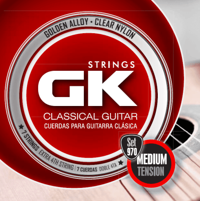 GK 970 Cuerdas de Guitarra NYLON