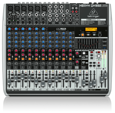 Behringer Xenyx QX1832USB Mezclador Análogo 18 Canales - FX - USB