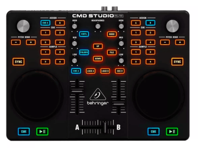 Controlador DJ Behringer CMD Studio 2A negro de 4 canales