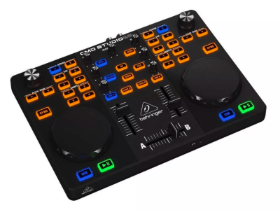 Controlador DJ Behringer CMD Studio 2A negro de 4 canales