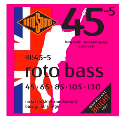 Rotosound Rb45 Cuerdas Bajo 4 Roto Bass