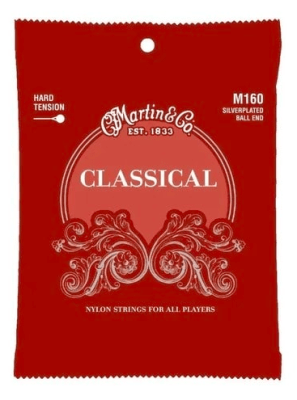 Cuerdas Guitarra Clásica H/T Ball End M160 Martin