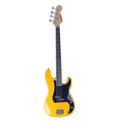 Bajo Eléctrico Yellow /Pickguard Black SDD61 Scorpion