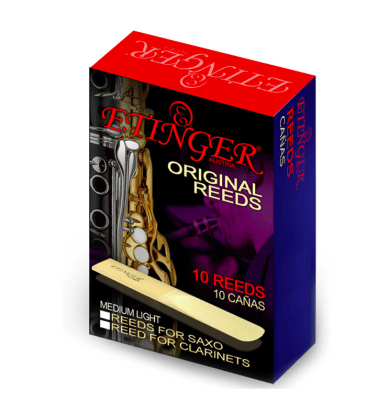 Cañas para Clarinete 2-1/2 (Paquete de 10) - ETINGER