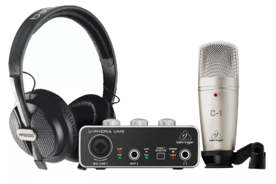 Kit Estudio De Grabación Behringer U-phoria Kit Studio