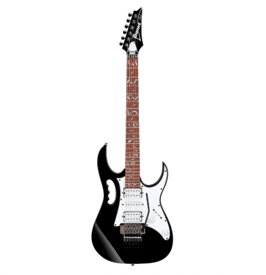 Guitarra eléctrica Ibanez JEMJR Signature Steve Vai - Black