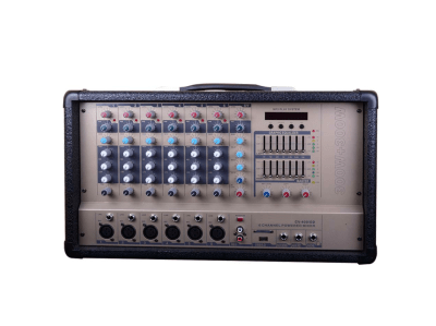 Mezclador Potenciado 6 Canales MK620 SV MEKSE