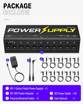 Fuente de Poder para efectos DP-1 DONNER
