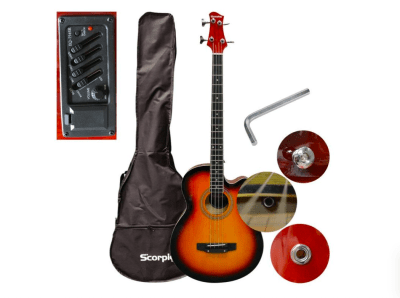 Bajo electroacustico MB-812 sunburst Scorpion