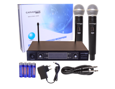 Sistema inalambrico doble CARVER PRO PRO NEO CPMU-5000