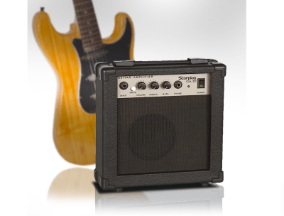 Pack de guitarra eléctrica natural PAC-49NA Scorpion