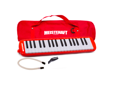 Melodica 37 notas roja Meistehaft