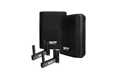 Par de parlantes más Soporte de Muro SKP SK 208Px