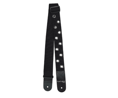 Correa Poliester Negro ojetillo  Pro Custom