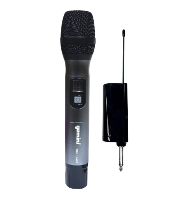 Micrófono Dinámico Hanset Inalámbrico Uhf Wmu-1600 Gemini