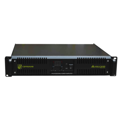 Amplificador Profesional 2300W RMS | Cipriani Vulcano 8000HQ
