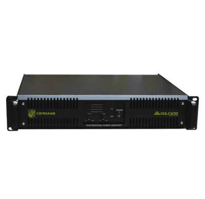 Amplificador Profesional 2800W RMS | Cipriani Vulcano 10000HQ