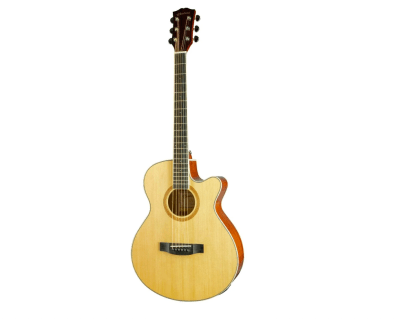 Guitarra Electroacústica cuerdas de metal Woodsoul ARES EQ