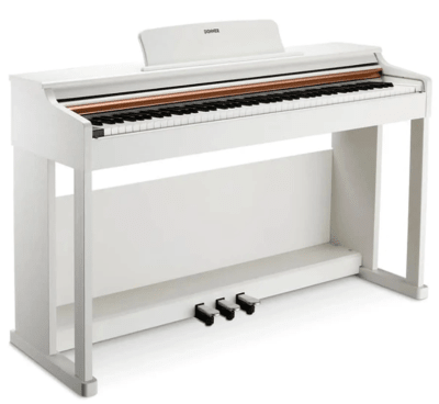 Piano vertical 88 teclas con contrapeso DDP-100 Blanco DONNER