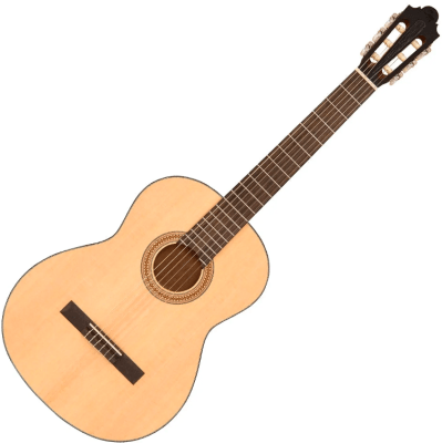 Guitarra Acústica Santos Martinez Estudio Natural Satin Vintage SM250