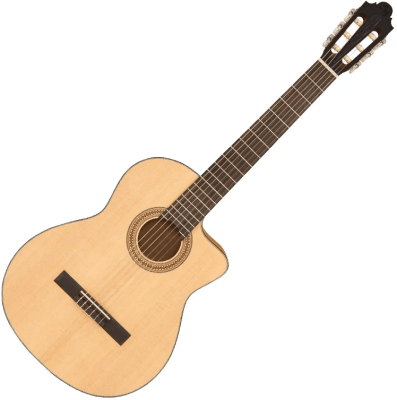 Guitarra Electroacústica Santos Martinez Estudio Natural Satin Vintage SM250CE