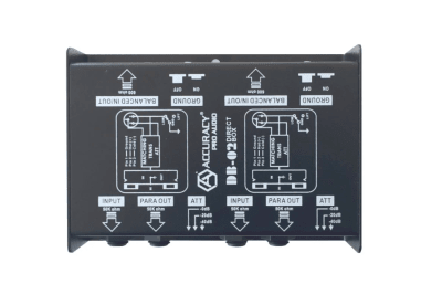 Caja Directa Pasiva Dual Accuracy Pro Audio DB02AC