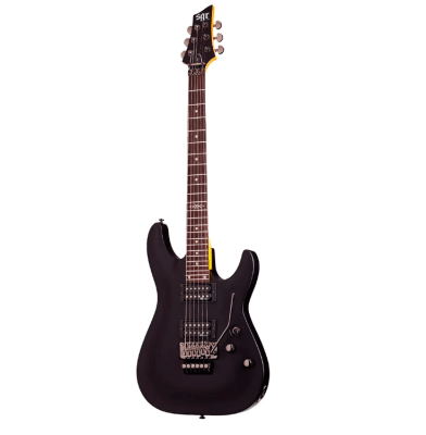 Guitarra Electrica C-1 FR SGR Bk Schecter