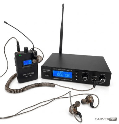 CarverPro PMMH-1 Sistema de Monitoreo Inalambrico In-ear