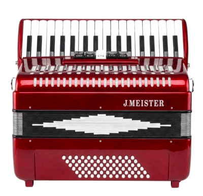 Acordeon 72 bajos J. MEISTER BM235BL J. MEISTER BM235RD