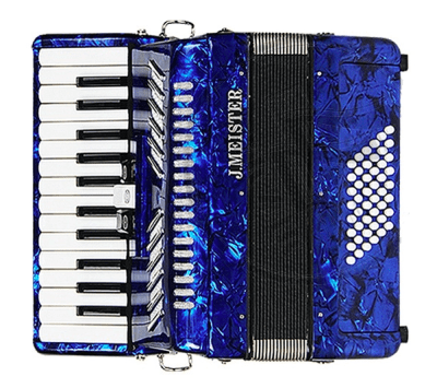 Acordeon 48 bajos J. MEISTER BM235BL