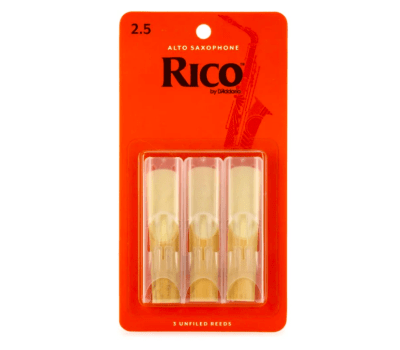 Caña de Saxo Alto RICO  2.5 RJA0325 Pack