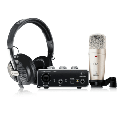Pack Grabacion Studio Profesional U-PHORIA STUDIO